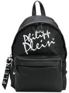 Philipp Plein Signature Backpack - Black