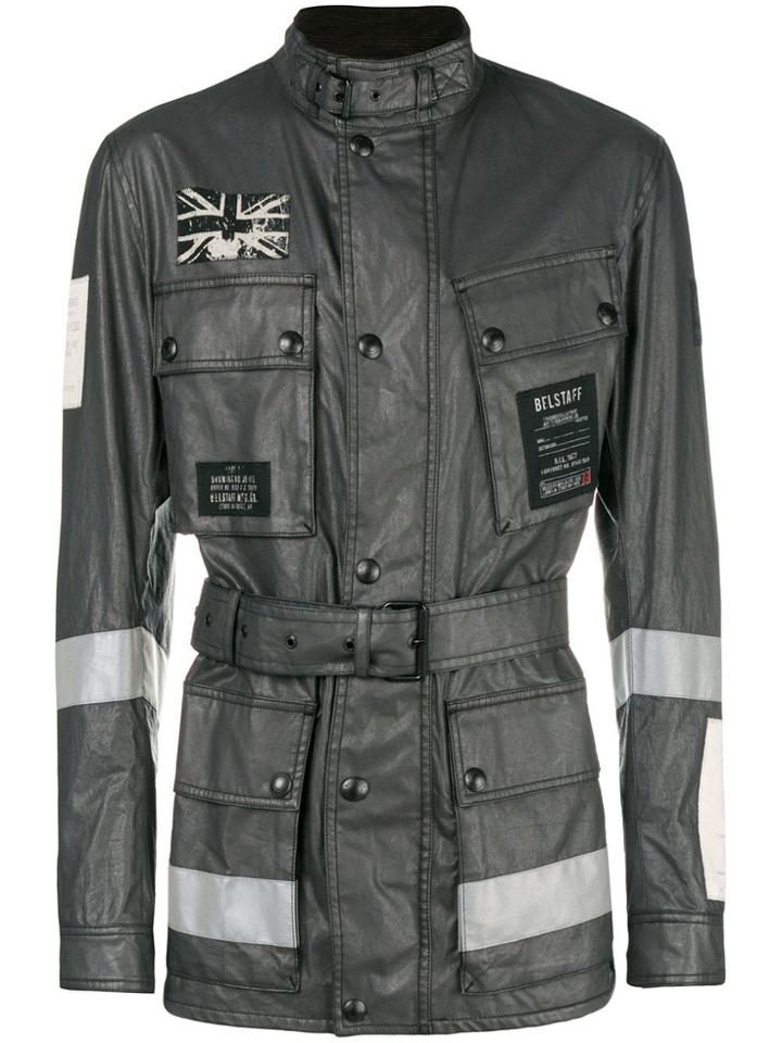 Belstaff Belted Jacket - Grey