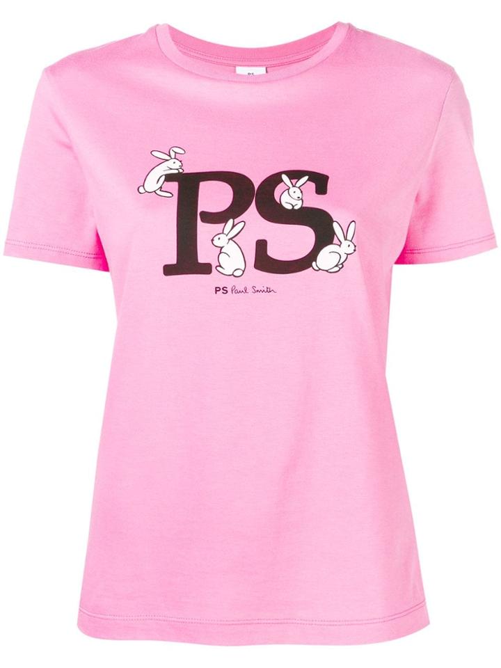 Ps By Paul Smith Short Sleeved T-shirt - Pink