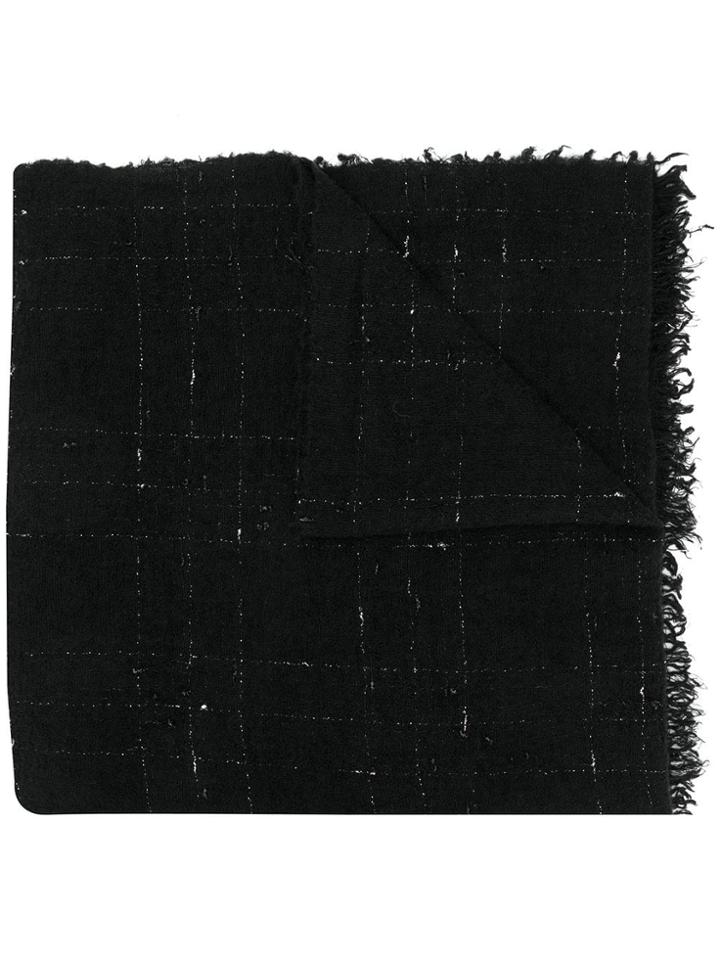 Faliero Sarti Embellished Scarf - Black