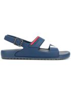 Prada Double Strap Sandals - Blue