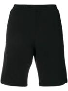 Versace Back Logo Patch Track Shorts - Black