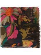 Faliero Sarti Floral Print Scarf, Women's, Cashmere/modal/silk