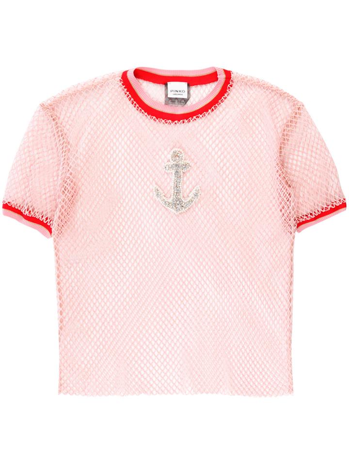 Pinko Carice T-shirt - Pink & Purple