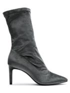 Mara Mac Suede Mid-calf Boots - Grey