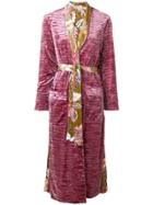 Black Coral Lulu Coat - Pink & Purple