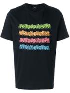 Ps By Paul Smith Cyclist Print T-shirt - Black