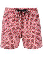 Rrd Helm Pattern Shorts - Red