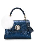 Young Versace Medusa Tote, Girl's, Blue