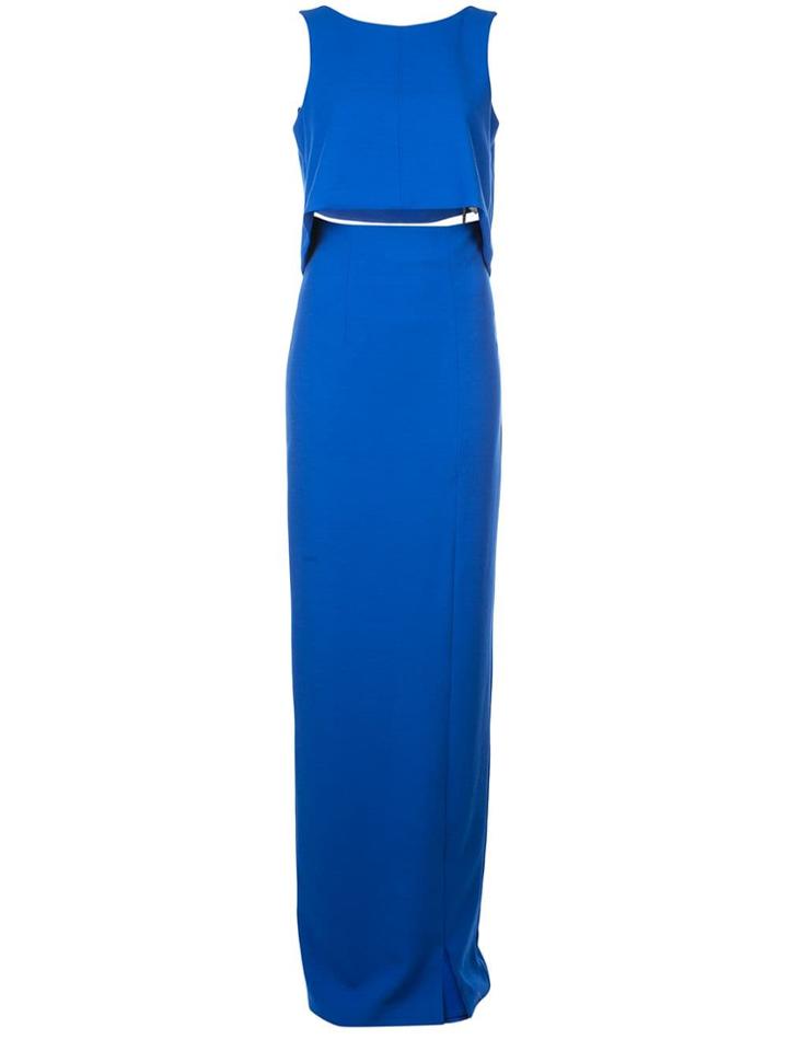 Black Halo Kacie Two-piece Maxi - Blue