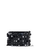 Paco Rabanne Sequin Clutch Bag - Grey