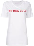 Manokhi No Bra Club T-shirt - White