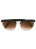 Cutler & Gross Butterfly-shape Sunglasses
