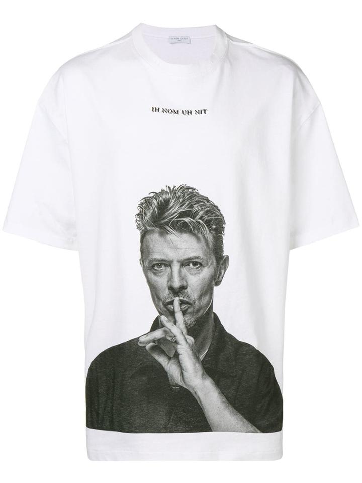 Ih Nom Uh Nit Bowie Silence T-shirt - White