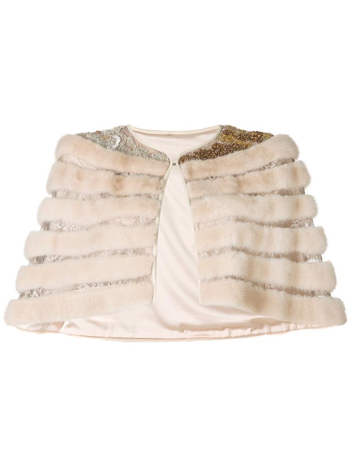 Cara Mila Glow Bolero - Nude & Neutrals