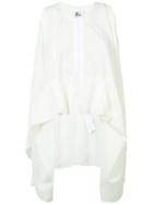 Lost & Found Rooms Trapeze Top, Women's, Size: Small, White, Cotton/lyocell