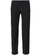 Balmain Cropped Trousers, Women's, Size: 42, Black, Viscose