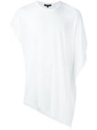 Unconditional Asymmetric T-shirt, Men's, Size: Xl, White, Rayon