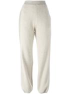 Chloe Fishnet Detail Track Trousers