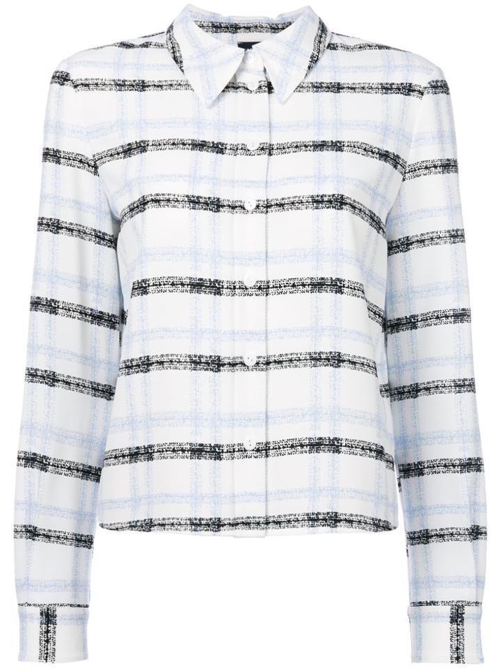 Armani Jeans Striped Shirt - White