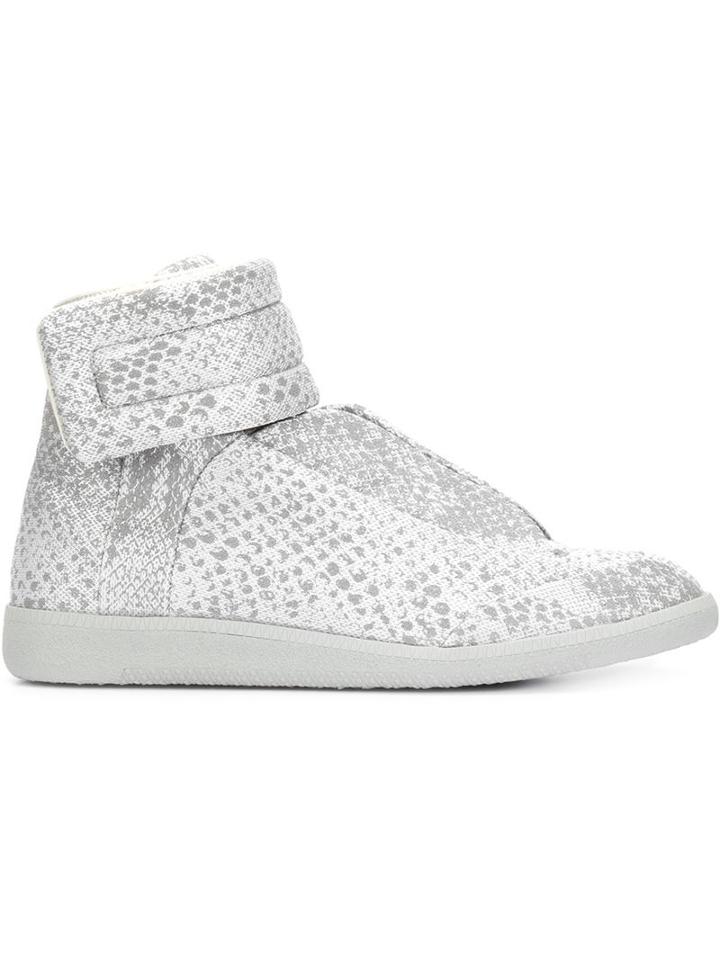 Maison Margiela Future Hi-top Sneakers, Men's, Size: 10, Grey, Rubber