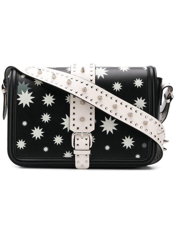 Red Valentino Red(v) Star Print Shoulder Bag - Black