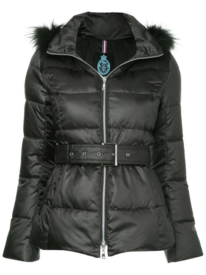 Guild Prime Fur Hood Trim Puffer Jacket - Black