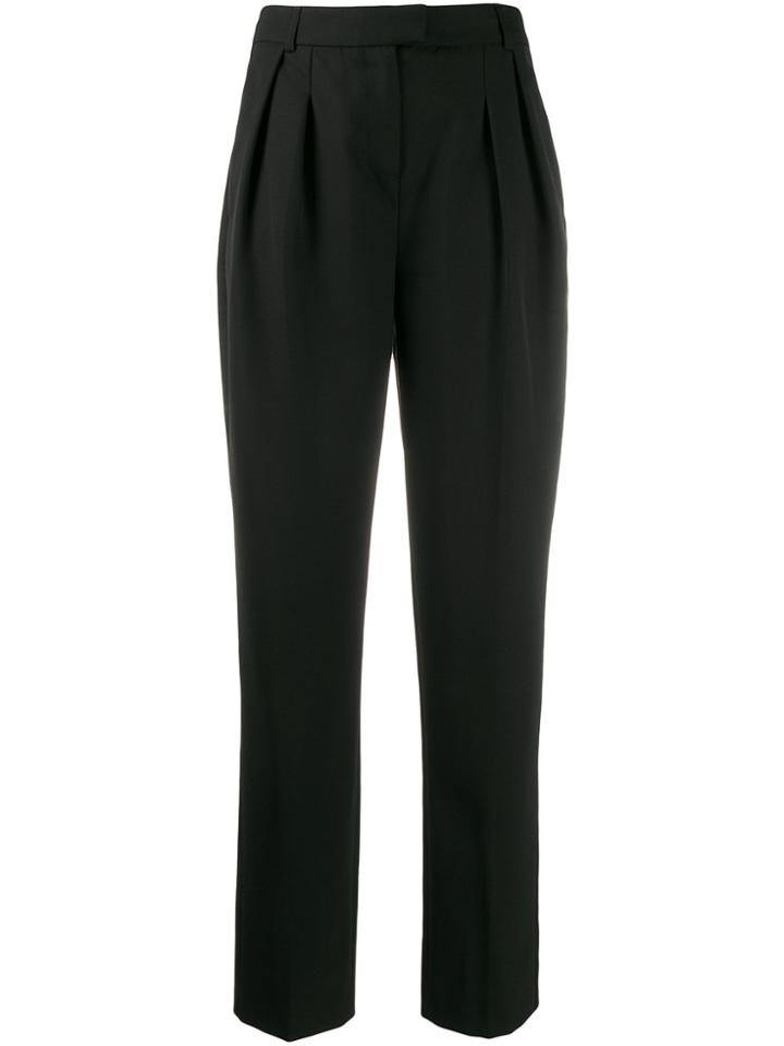 Karl Lagerfeld Karl X Carine Tailored Trousers - Black