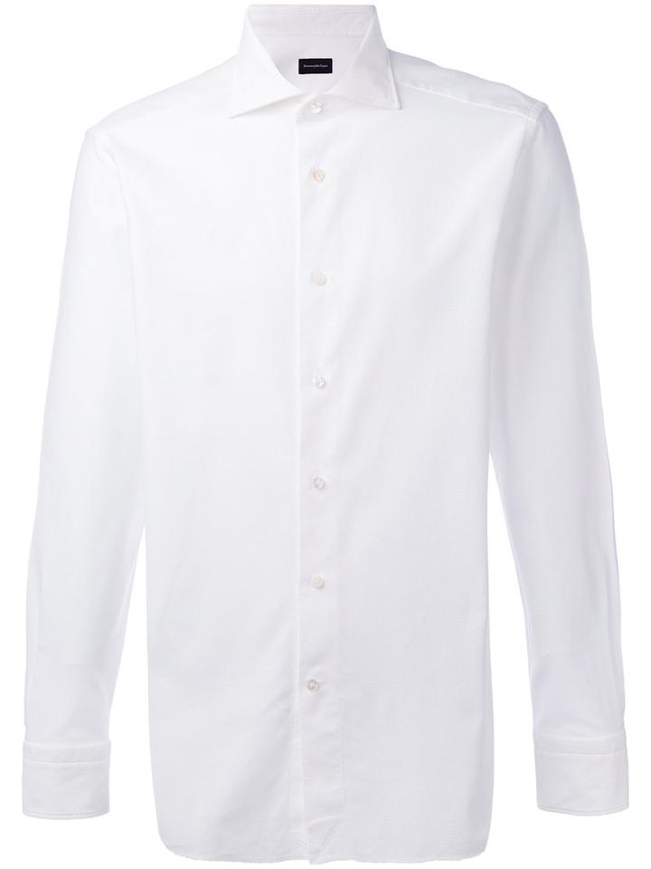 Ermenegildo Zegna - Classic Shirt - Men - Cotton - 40, White, Cotton
