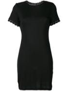 Philipp Plein Lace Insert T-shirt - Black