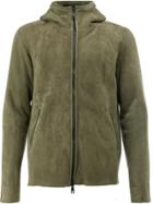 Giorgio Brato Hooded Zip Jacket - Green