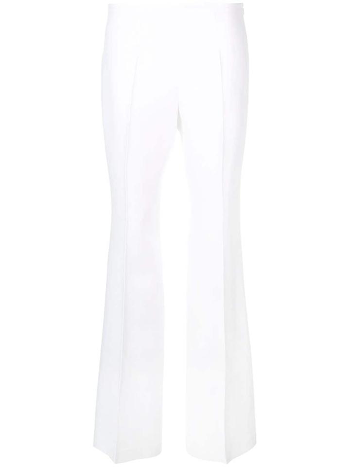 Michael Kors Collection Flared Tailored Trousers - White