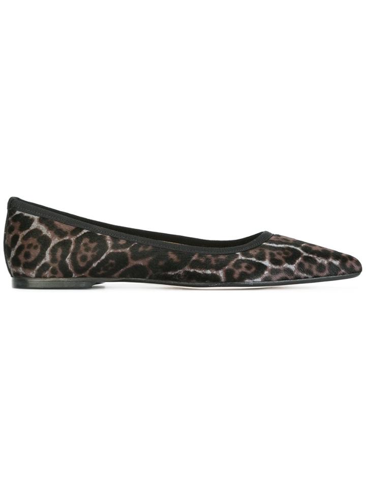 Anna Baiguera 'anne Rose Pony' Ballerinas - Black