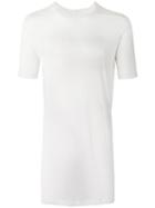 Rick Owens - Level T-shirt - Men - Silk/viscose - S, White, Silk/viscose