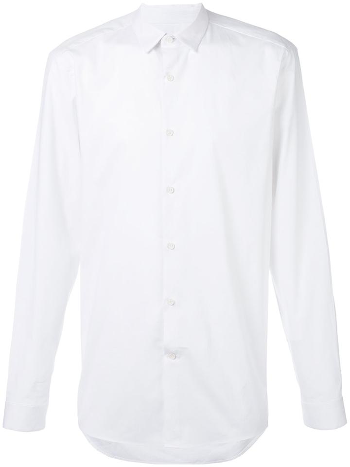 Calvin Klein - Buttoned Shirt - Men - Cotton/spandex/elastane - 40, White, Cotton/spandex/elastane
