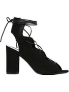 Saint Laurent Babies Sandals, Women's, Size: 38, Black, Suede/leather