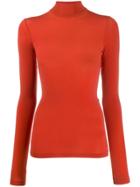 Wolford Buenos Aires Roll-neck Jumper - Orange
