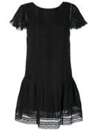 Diesel Lace Flared Dress - Black