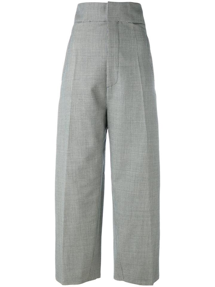 Jacquemus - High-rise Tailored Trousers - Women - Cotton/viscose/mohair/wool - 38, White, Cotton/viscose/mohair/wool