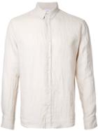 Venroy Button-down Shirt, Men's, Size: Medium, Nude/neutrals, Linen/flax