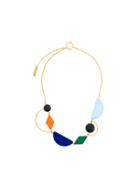 Marni Geometric Design Necklace - Multicolour