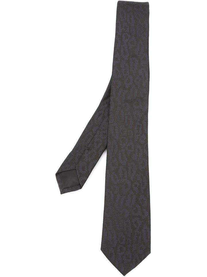 Givenchy Leopard Jacquard Tie