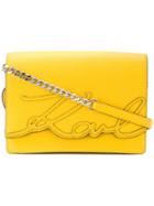 Karl Lagerfeld K/signature Essential Shoulder Bag - Yellow & Orange