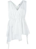 Jil Sander Sleeveless Drawstring Top