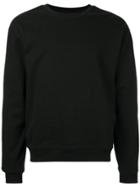 Rta Zip Detail Sweatshirt - Black