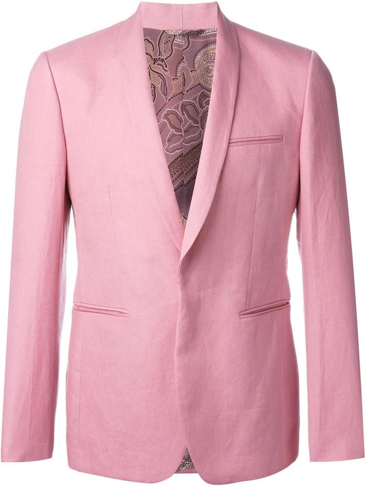 Etro Concealed Button Blazer