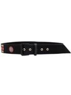 Lanvin Eyelets And Patch Belt - Black