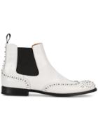 Church's Ketsby Metal Stud Chelsea Boots - White
