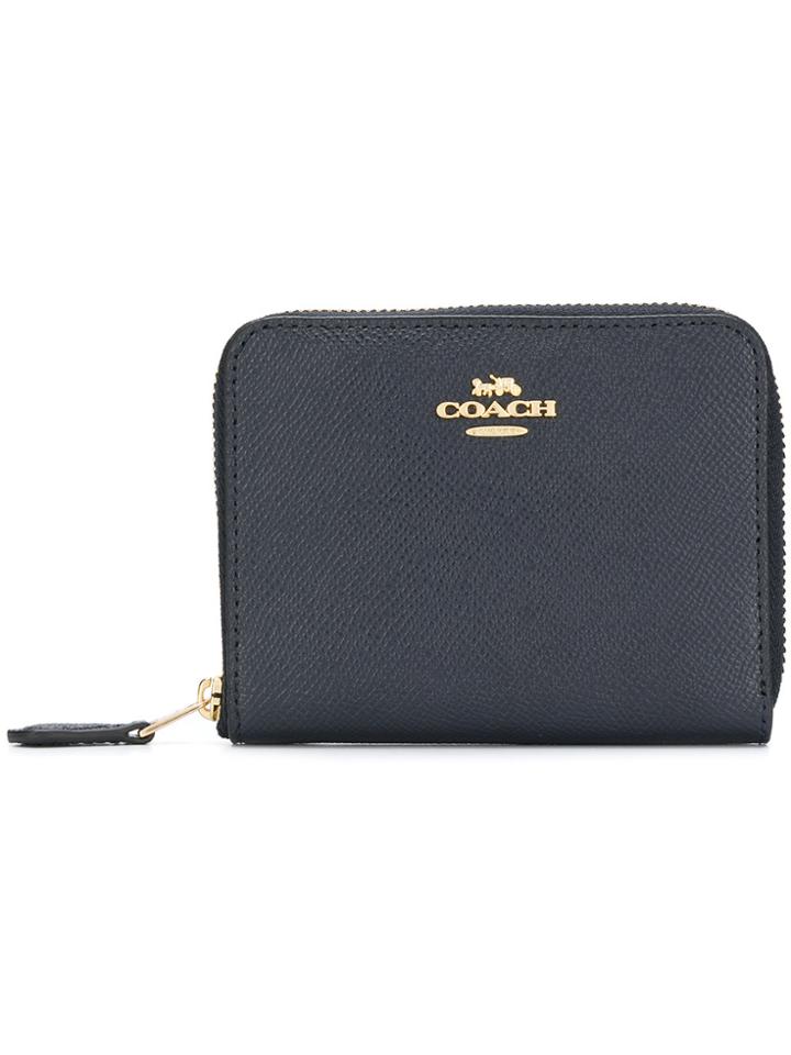 Coach All Around Zip Wallet - Blue