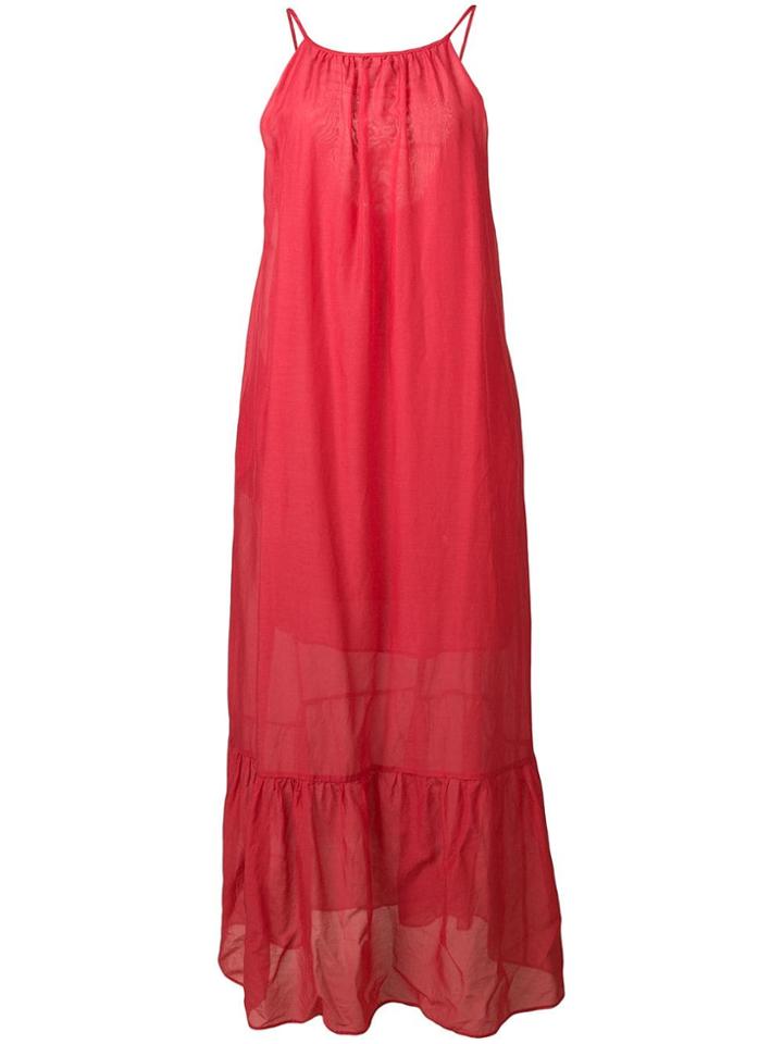 Semicouture Maxi Dress - Red